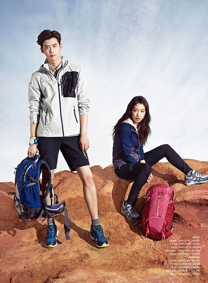 3rd Batch Of Millet S/S 2015 Ads Feat. Lee Jong Seok & Park Shin Hye